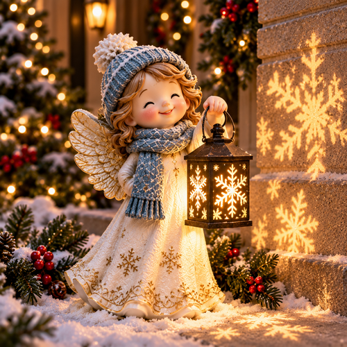 ⛄ Holiday Sale ✨  Snowman Nativity Glow™ Solar Christmas Light