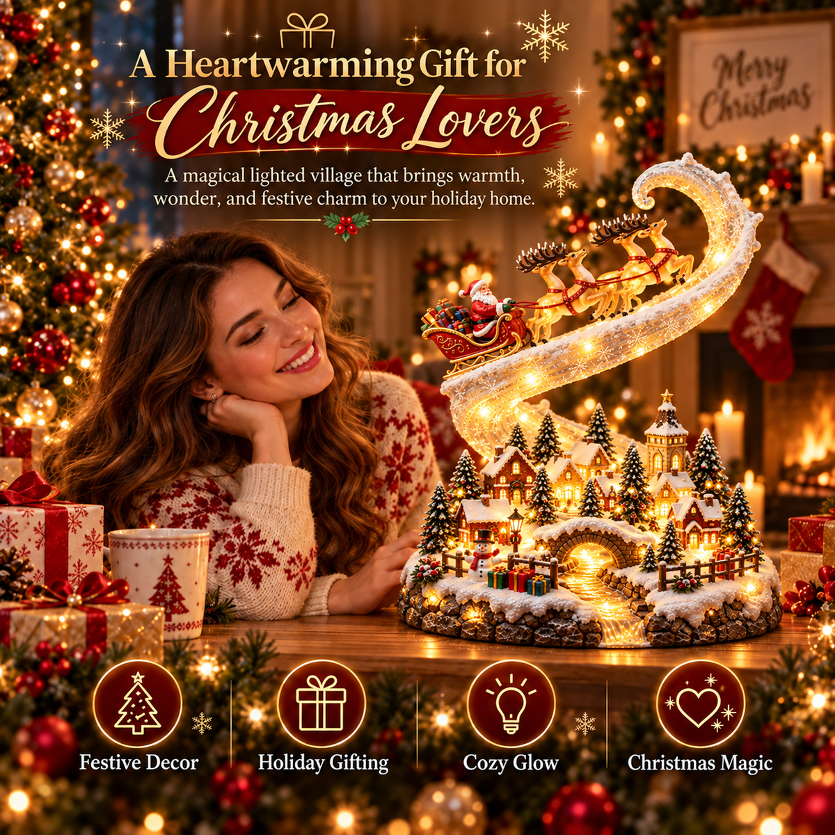 🎄 Limited-Time 49% OFF ✨Make Your Home Glow with Christmas Magic!