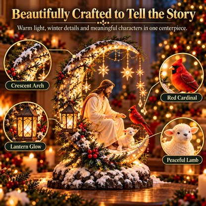 🔥 LAST DAY 50% OFF ✝️ Grace Beneath the Cross™  – A Light of Faith This Christmas ✨
