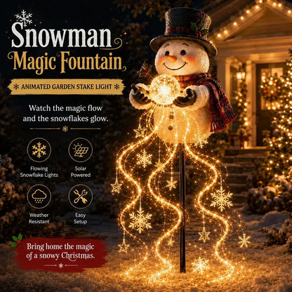 🎅✨ 2026 New Santa’s Flying Sleigh Gift Cascade – Solar Christmas Garden Light✨