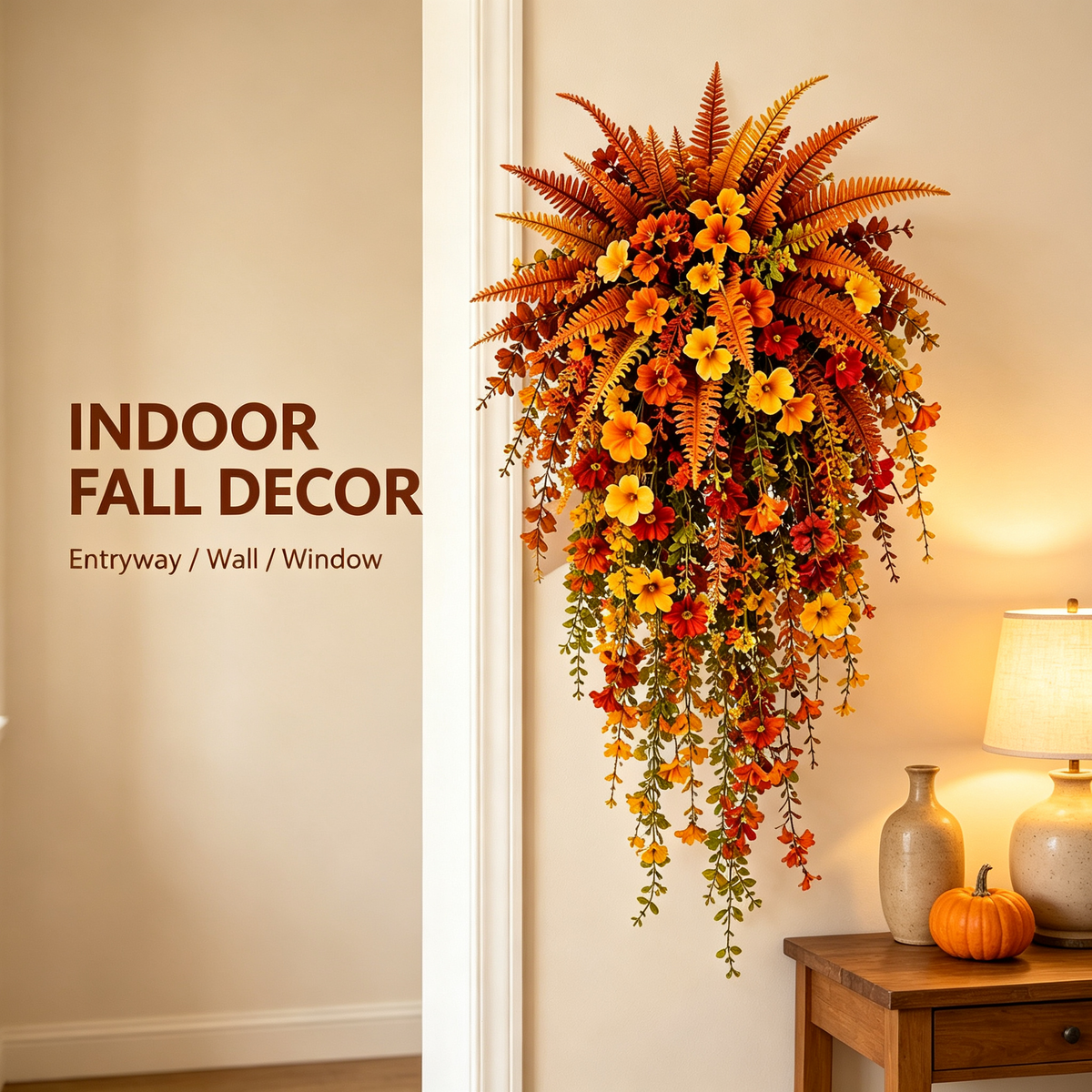 🔥 Last Day 50% OFF 🍂 Artificial Autumn Fern™ – Instantly Transform Your Porch for Fall