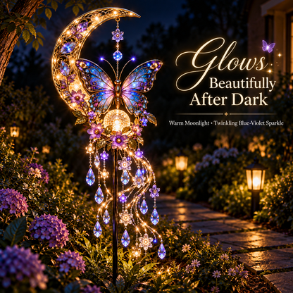 🦋 Butterfly Moonlight Cascade™ – Magical Lighted Garden Decor ✨