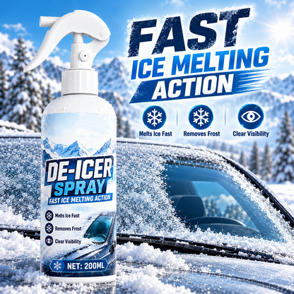 🔥 50% OFF — Windshield De-Icer Spray ❄️ + FREE Scraper 🎁