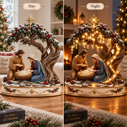 🔥 LAST DAY! 49% OFF 🔥 Light of Bethlehem™ – Lighted Nativity Decor