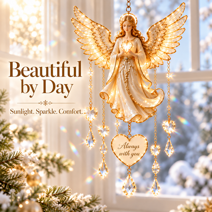 🔥Last Day 49% OFF🔥🎄 Always With You Lighted Guardian Angel