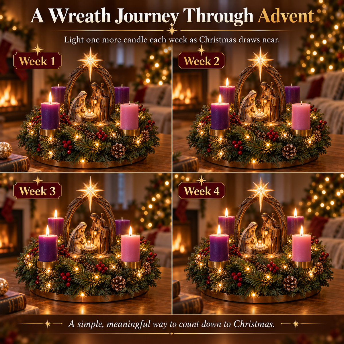 🎁 LIMITED TIME 50% OFF🔥Light Up Your Christmas with Faith & Hope!