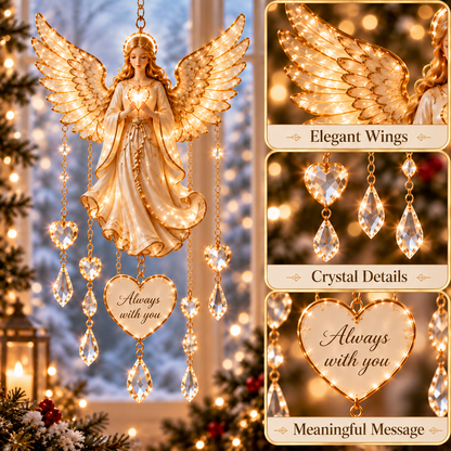 🔥Last Day 49% OFF🔥🎄 Always With You Lighted Guardian Angel