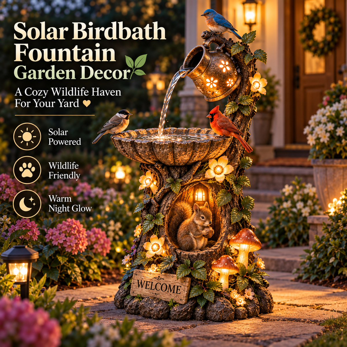 🔥 LAST DAY 49% OFF🐿️Turn Your Yard Into a Little Wildlife Haven