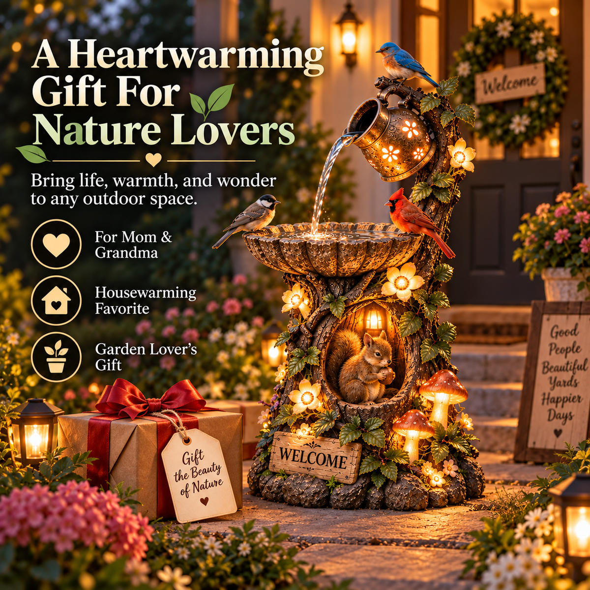 🔥 LAST DAY 49% OFF🐿️Turn Your Yard Into a Little Wildlife Haven