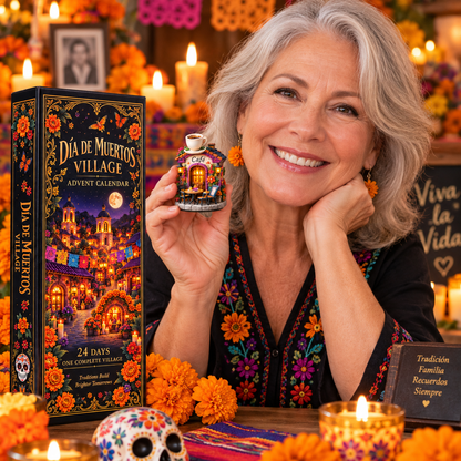 24 Days to Build a Village of Memories — Day of the Dead Village Advent Calendar 2026