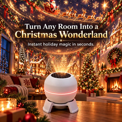 🎄 Magical Christmas Projection Night Light – Transform Any Room Into A Holiday Wonderland