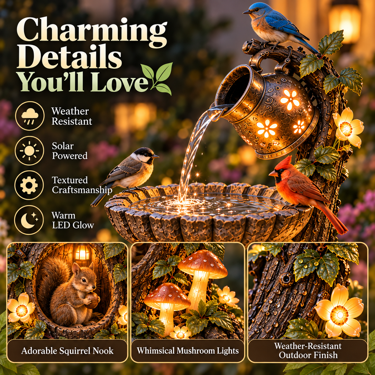 🔥 LAST DAY 49% OFF🐿️Turn Your Yard Into a Little Wildlife Haven
