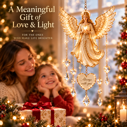 🔥Last Day 49% OFF🔥🎄 Always With You Lighted Guardian Angel
