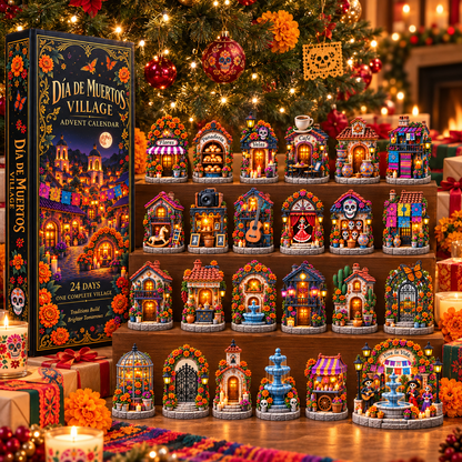 24 Days to Build a Village of Memories — Day of the Dead Village Advent Calendar 2026