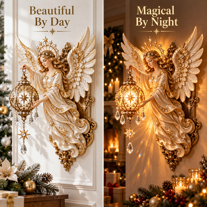 🔥Last Day 49% OFF🔥🌟 Celestial Angel Christmas Wall Light™