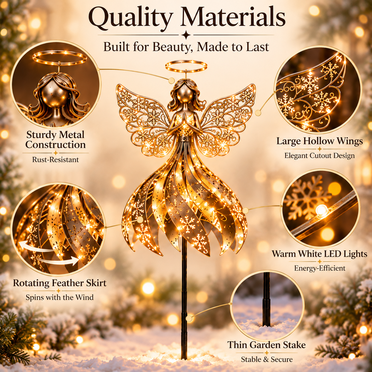 🔥Last Day 49% OFF🔥🪽 A Dancing Angel That Brings Christmas Magic Home
