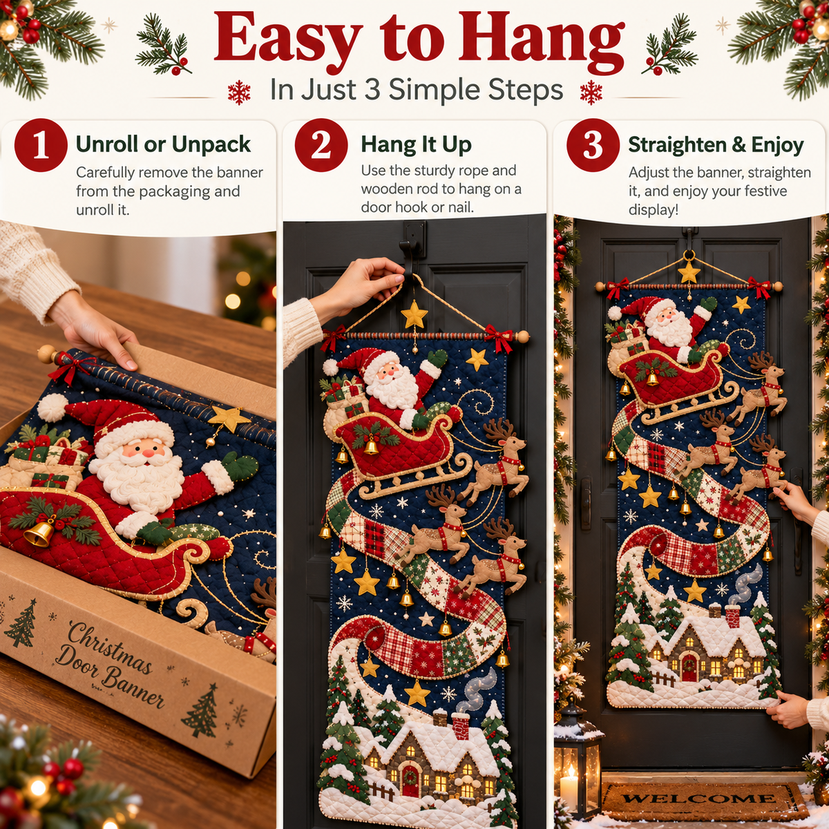 🎅 Santa’s Christmas Journey™ – Bring Holiday Magic to Your Door