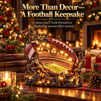 🏈 A Stadium Inside a Football™ – Lighted Game Day Collectible 🏟️