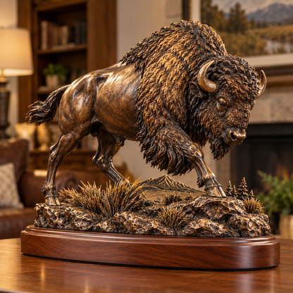 🔥 Christmas Sale 49% OFF 🔥 Frontier Bison™ – Bring the Spirit of the American West Home 🦬