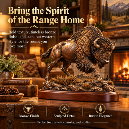 🔥 Christmas Sale 49% OFF 🔥 Frontier Bison™ – Bring the Spirit of the American West Home 🦬