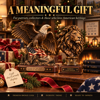 🇺🇸 American Spirit Collection™ Patriotic Bronze Wildlife Collection