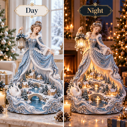 ✨ Holiday Sale 🦢 Swan Winter Village Glow — A Storybook Christmas for Your Home