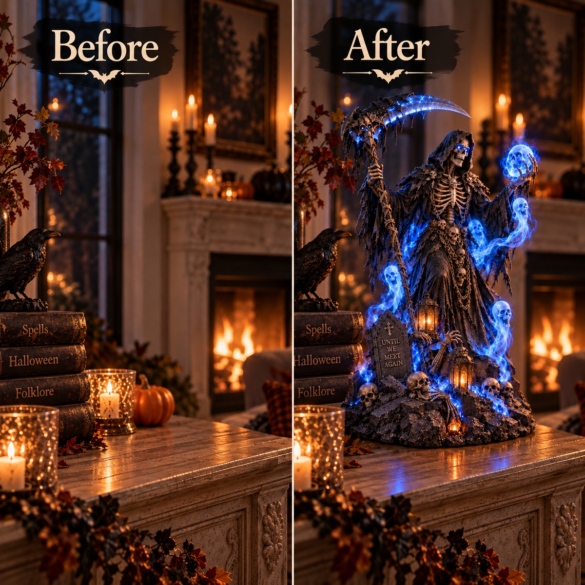 💀 LAST DAY! 49% OFF🔥 – The Glowing Reaper Is Here!