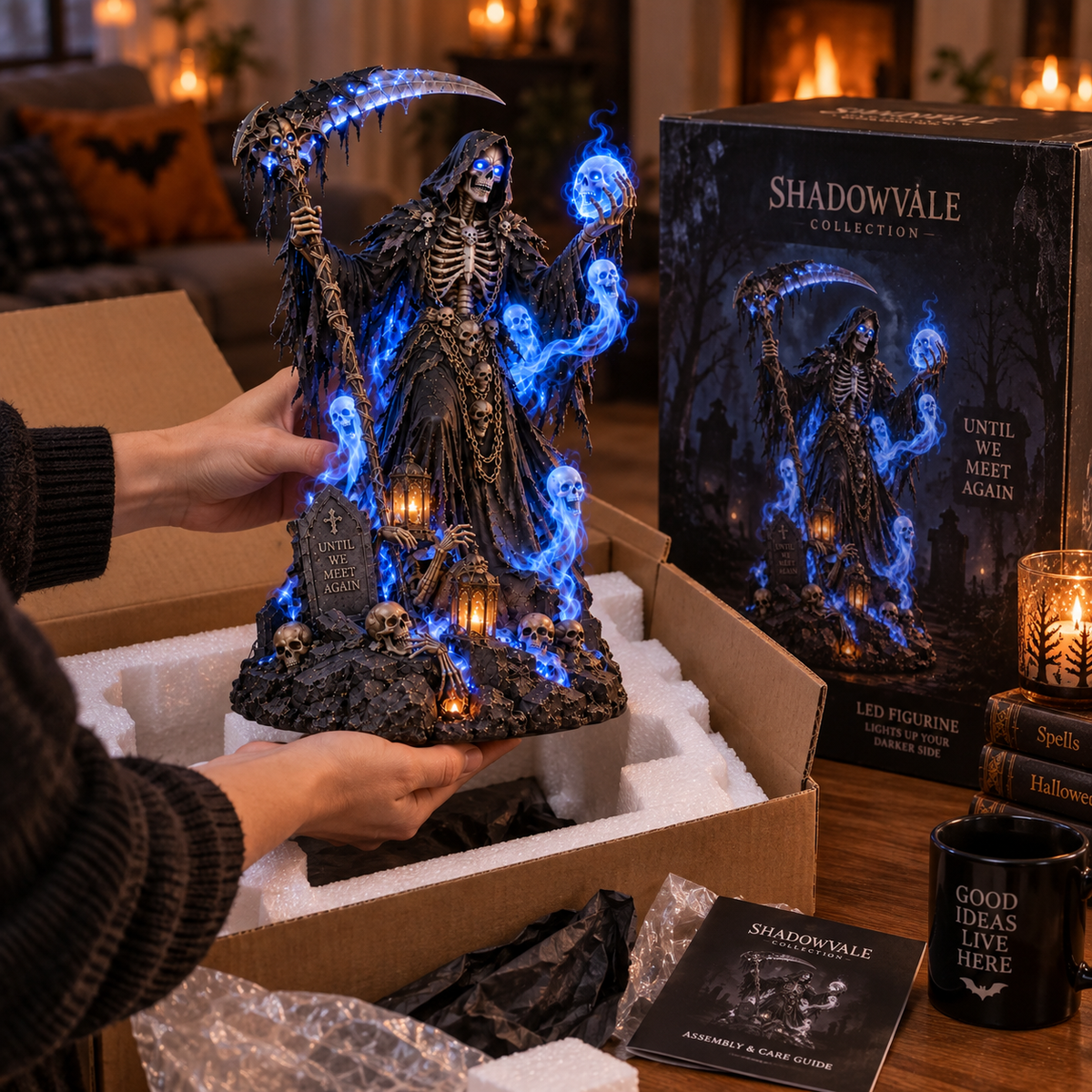 💀 LAST DAY! 49% OFF🔥 – The Glowing Reaper Is Here!