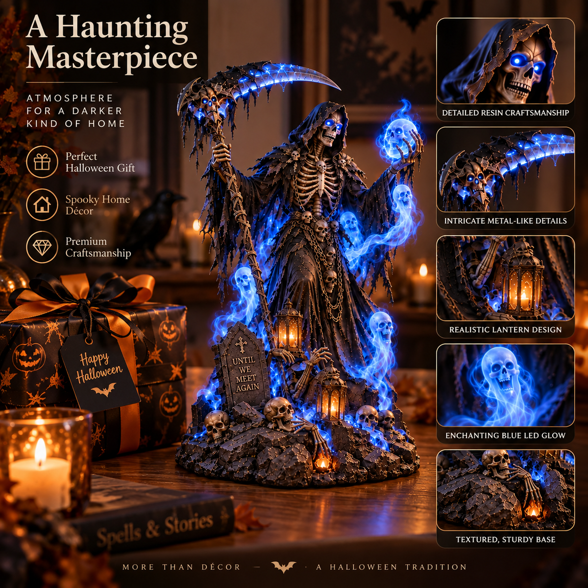 💀 LAST DAY! 49% OFF🔥 – The Glowing Reaper Is Here!