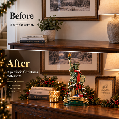 🇺🇸✨ 140 Years of Lady Liberty™ – A Christmas Keepsake of Freedom & Hope