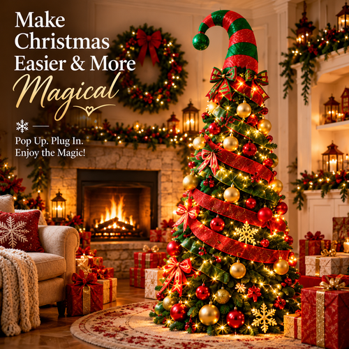 🎅 The Christmas Tree for People Who Hate Setting Up Christmas Trees
