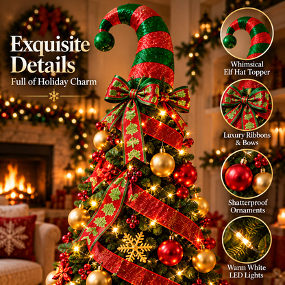 🎅 The Christmas Tree for People Who Hate Setting Up Christmas Trees