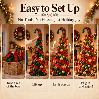 🎅 The Christmas Tree for People Who Hate Setting Up Christmas Trees
