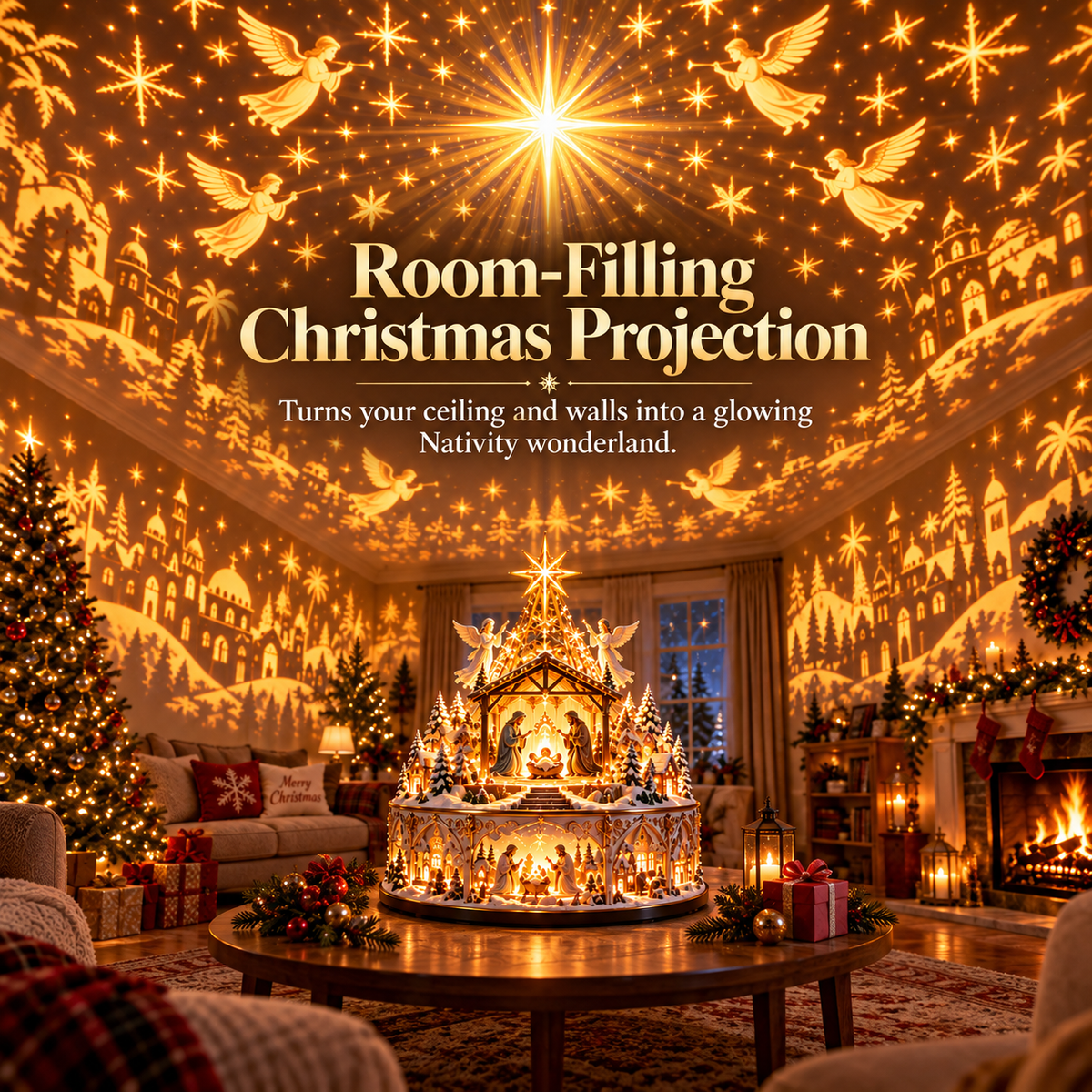 🌟 Bethlehem Sky Village™ – Let the Story of Christmas Fill the Room