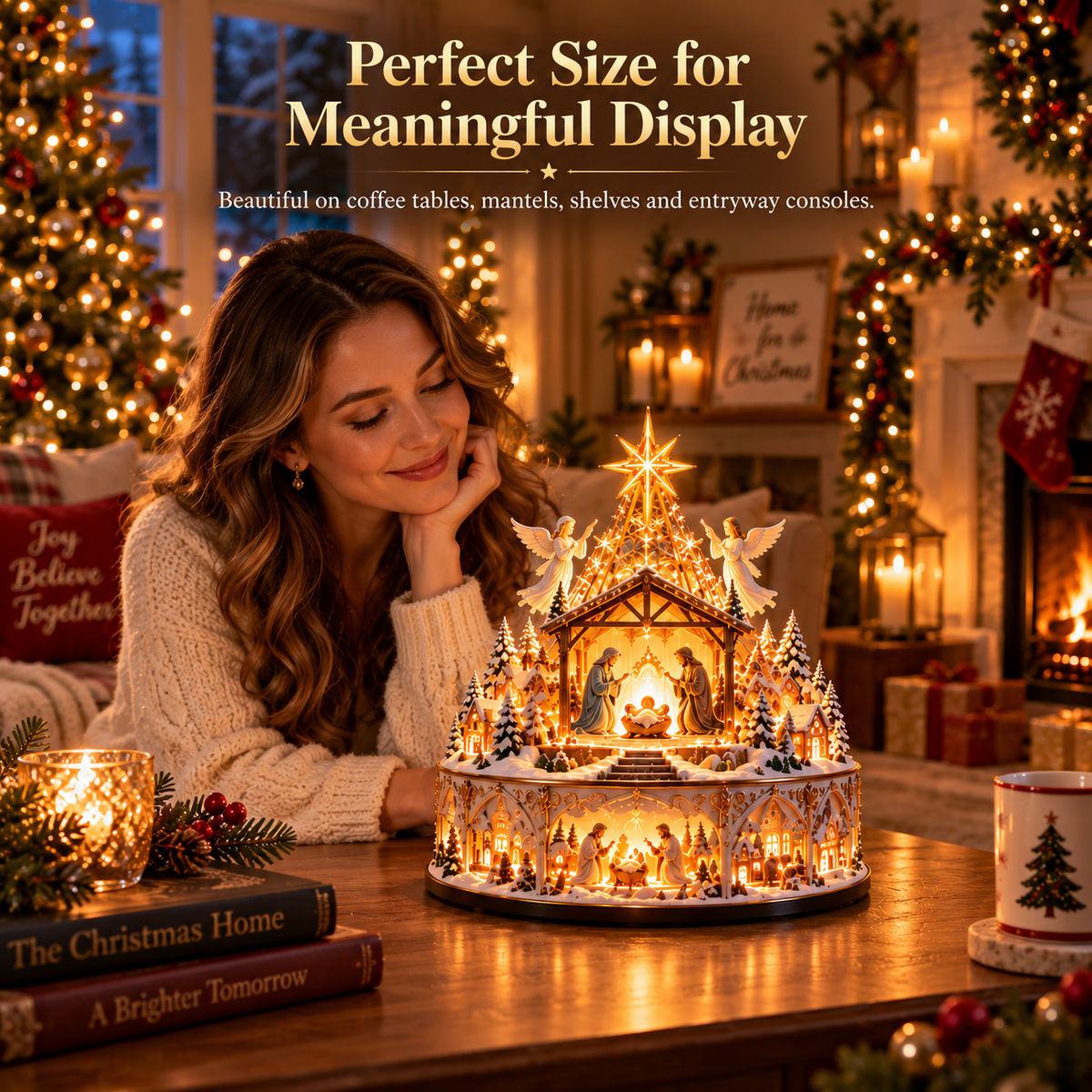 🌟 Bethlehem Sky Village™ – Let the Story of Christmas Fill the Room
