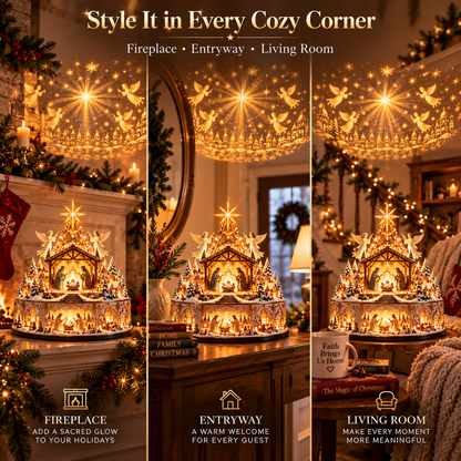 🌟 Bethlehem Sky Village™ – Let the Story of Christmas Fill the Room