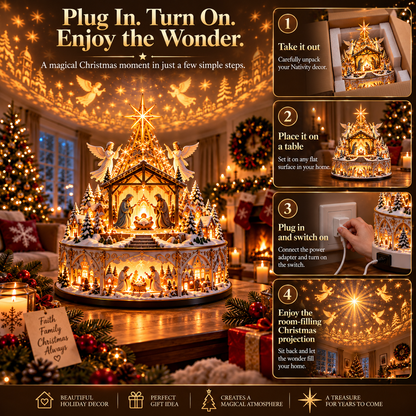 🌟 Bethlehem Sky Village™ – Let the Story of Christmas Fill the Room