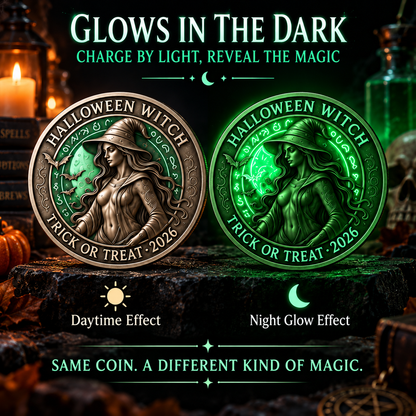 🧙‍♀️ Halloween Witch Coin™ Carry a Little Magic With You