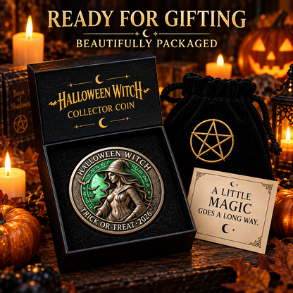 🧙‍♀️ Halloween Witch Coin™ Carry a Little Magic With You