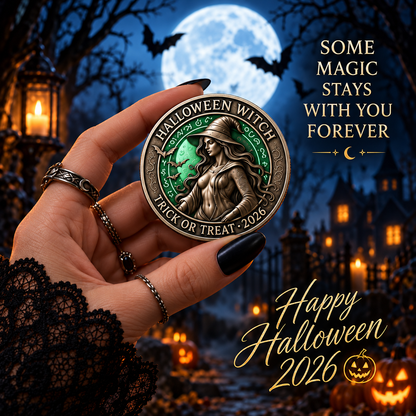 🧙‍♀️ Halloween Witch Coin™ Carry a Little Magic With You