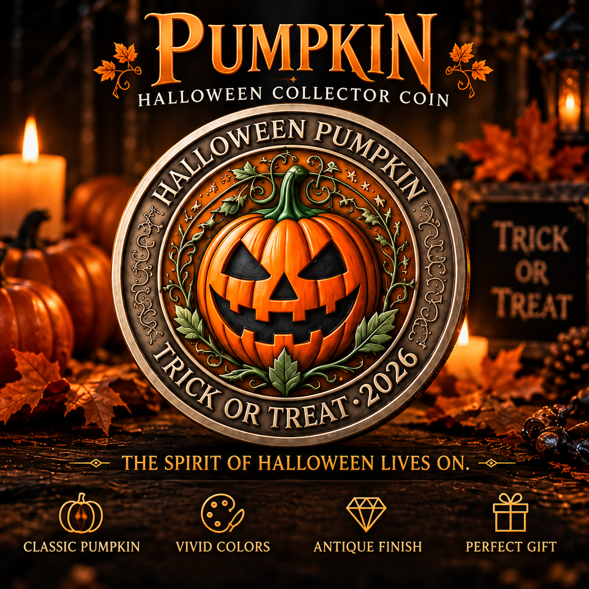 🧙‍♀️ Halloween Witch Coin™ Carry a Little Magic With You