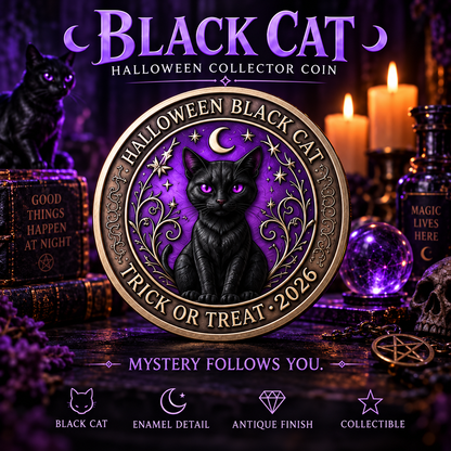 🧙‍♀️ Halloween Witch Coin™ Carry a Little Magic With You