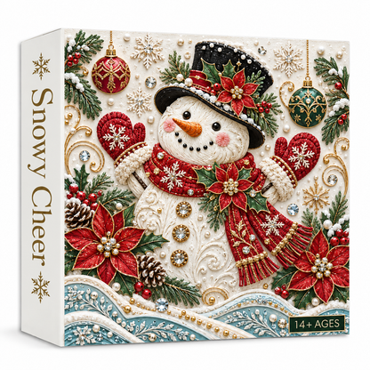 🦌✨ Reindeer Grace™ 1000-Piece Christmas Art Puzzle A Holiday Masterpiece You Build & Display
