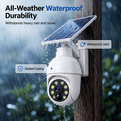 ⏰Final 3 Hours Sale 50% OFF🔥🔥 - Solar-Powered Simulated Surveillance Camera Street Light