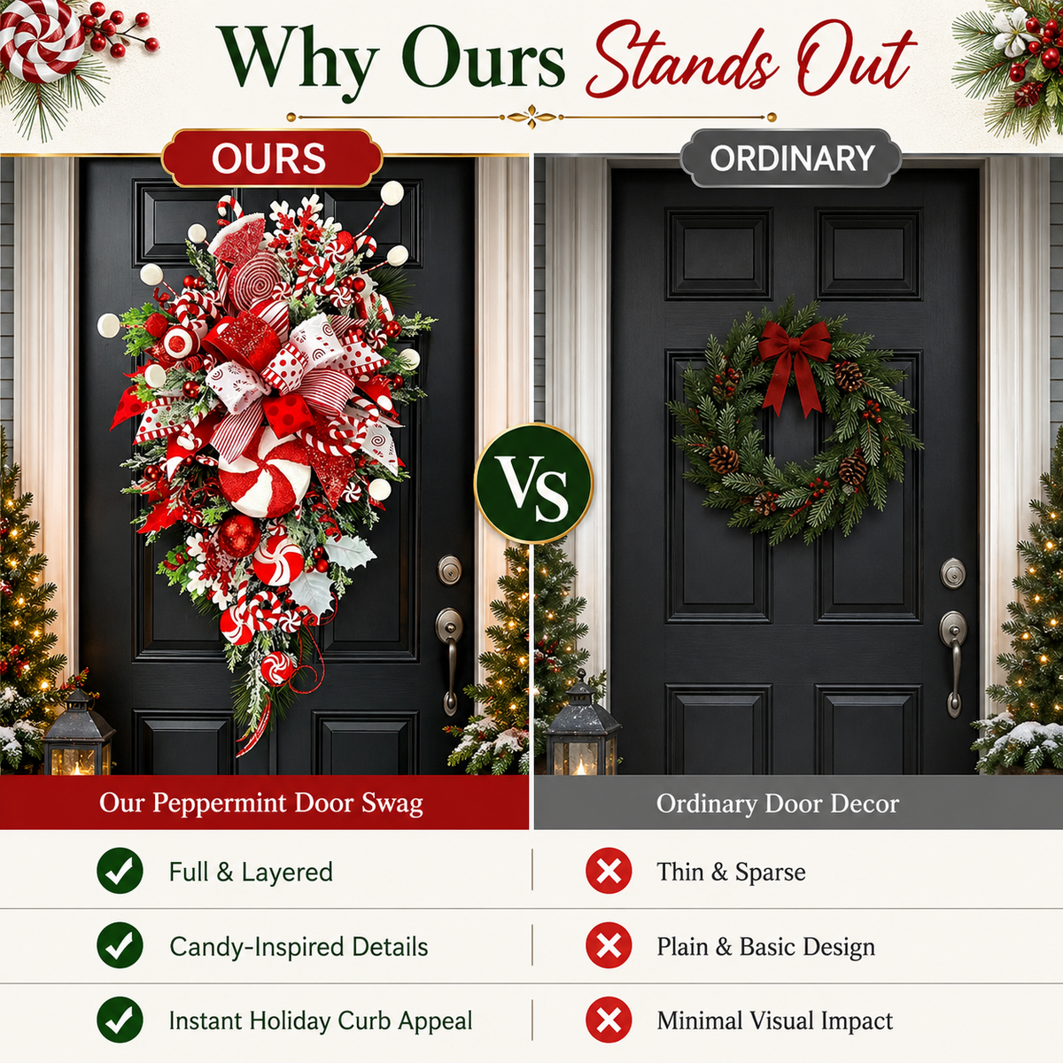 🔥Last Day 49% OFF 🍬Candy Christmas ornaments
