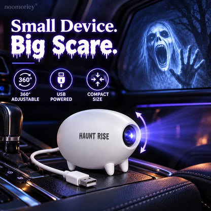 🎃 Halloween window projector✨ 16 Spooky Movies – USB-Powered Christmas Decoration
