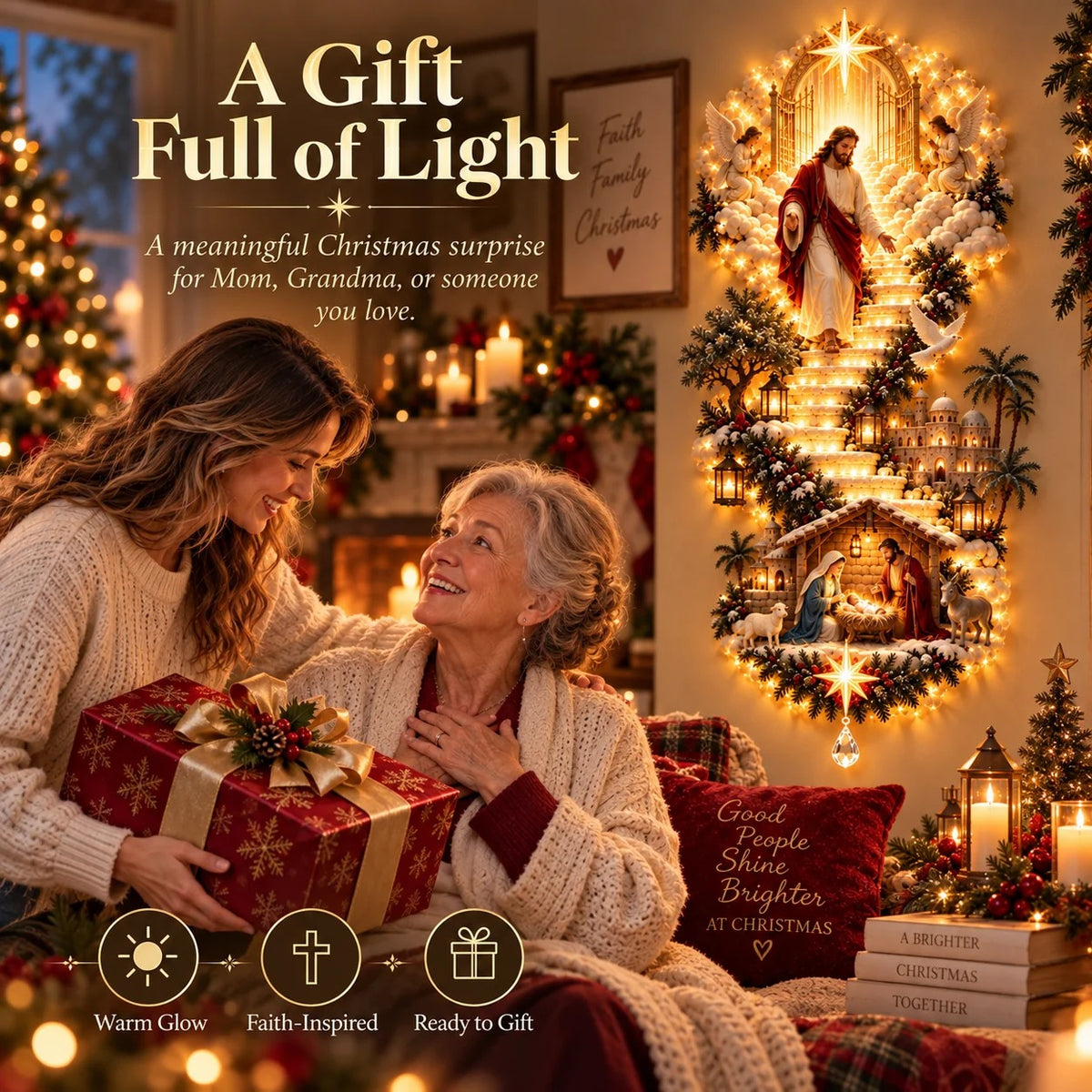 🔥 Bring the Light of Jesus Home This Christmas