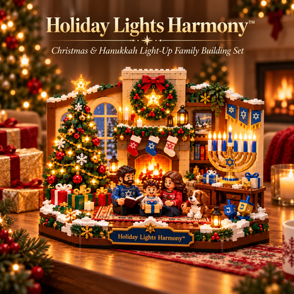 🕎 Last Day 49% OFF🔥 Build, Light & Celebrate Hanukkah Together