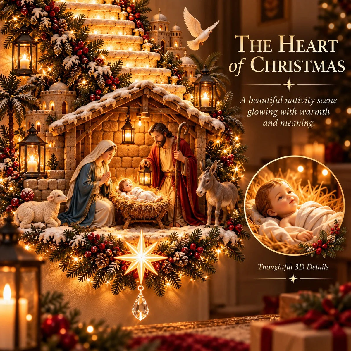 🔥 Bring the Light of Jesus Home This Christmas