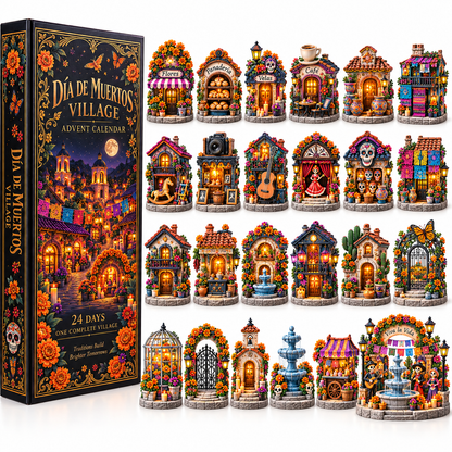 24 Days to Build a Village of Memories — Day of the Dead Village Advent Calendar 2026